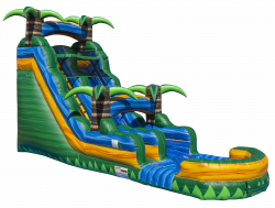 18' Tiki Paradise Wave Slide