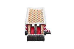 C1156 Gingerbread20Combo HR 03 1761841018 Christmas Bounce House with Slide, Dry