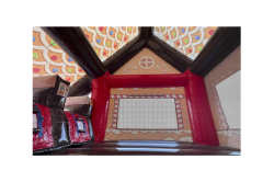 C1156 Gingerbread20Combo HR 06 1761841020 Christmas Bounce House with Slide, Dry