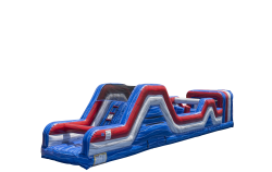 Obstacle Course - Red & Blue Racer 50ft DRY