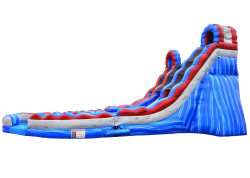 20 blazin curved left side view 1775518313 1 21ft Blazing Dual Lane Slide
