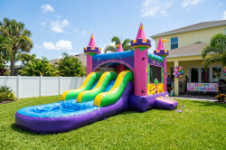 Princess Pool Castle Bounce House