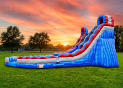 21ft Blazing Dual Lane Slide